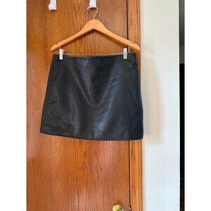 H&M Leather Skirt